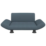 Vidaxl Hundekorb 70x45x28 cm Stoff dunkelgrau