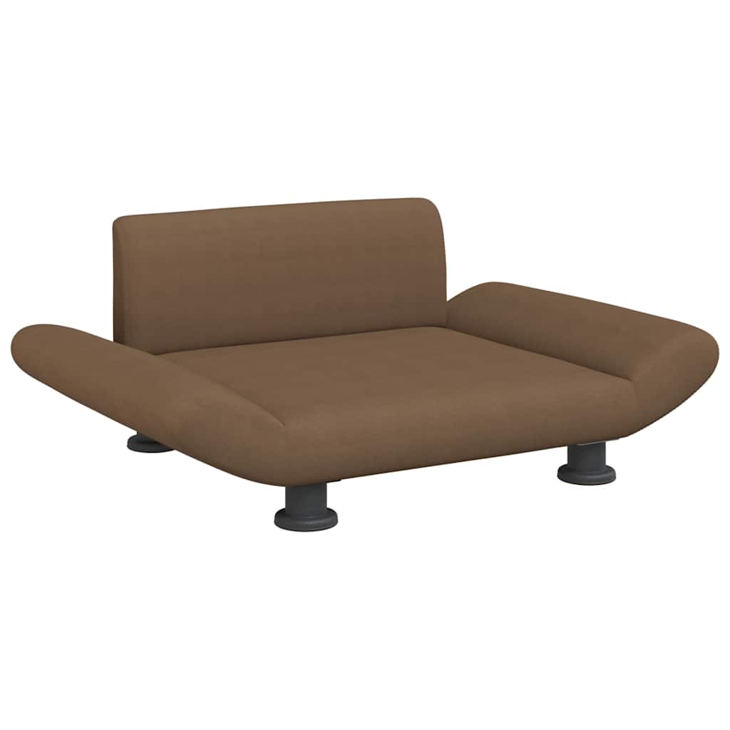 Vidaxxl Hundebett 70x45x28 cm Stoff braun