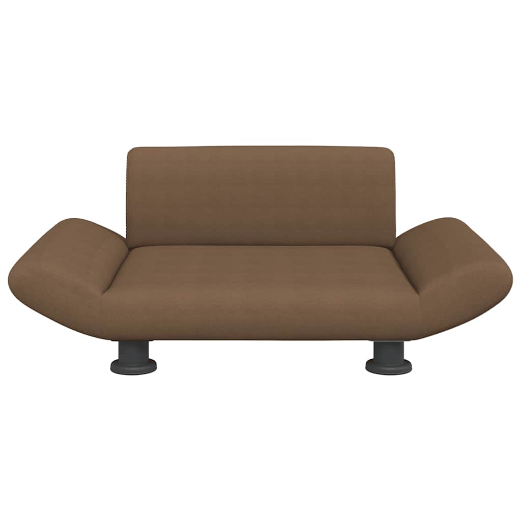 Vidaxxl Hundebett 70x45x28 cm Stoff braun