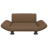 Vidaxxl Hundebett 70x45x28 cm Stoff braun