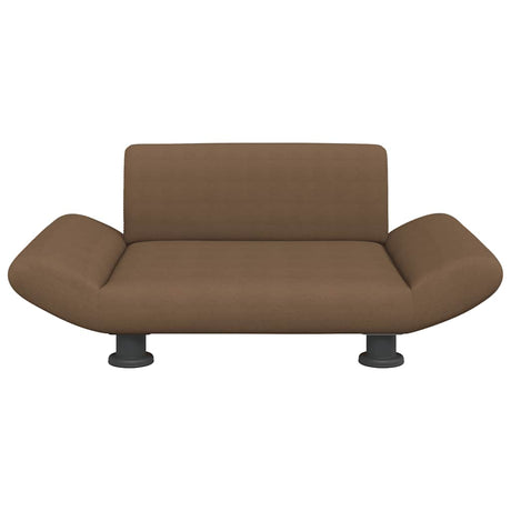 Vidaxxl Hundebett 70x45x28 cm Stoff braun