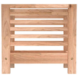 Vidaxl tijdschriftenrek 40x26,5x38,5 cm massief walnotenhout