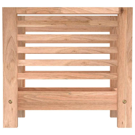 Vidaxl tijdschriftenrek 40x26,5x38,5 cm massief walnotenhout