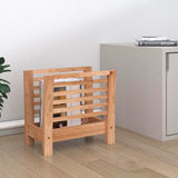 Vidaxl tijdschriftenrek 40x26,5x38,5 cm massief walnotenhout