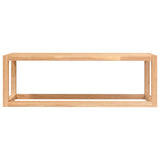 Vidaxl -Handtuchregal 60x20x20 cm Festes Walnussholz