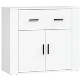 Vidaxl dressoir 80x33x70 cm bewerkt hout wit