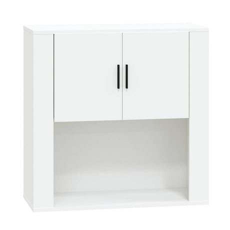 Vidaxl wandkast 80x33x80 cm bewerkt hout wit