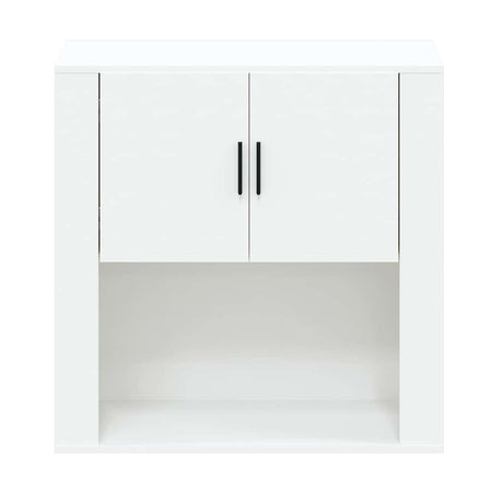Vidaxl wandkast 80x33x80 cm bewerkt hout wit
