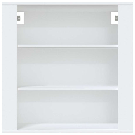 Vidaxl wandkast 80x33x80 cm bewerkt hout wit