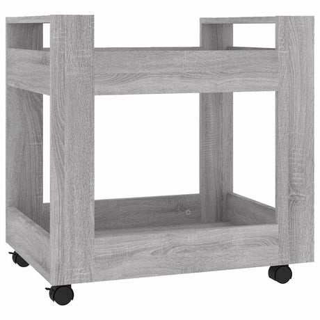 Vidaxl bureaukastje 60x45x60 cm bewerkt hout grijs sonoma eikenkleurig
