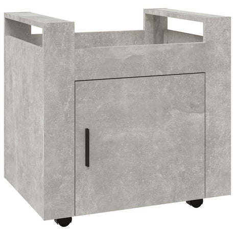 Vidaxl bureaukastje 60x45x60 cm bewerkt hout betongrijs