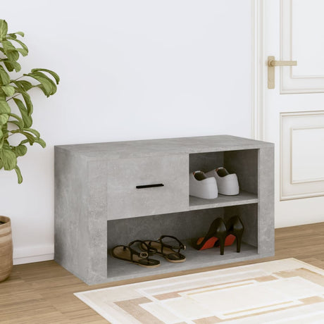 Vidaxl Schuhschrank 80x35x45 cm bearbeitete Holzbetonpreis