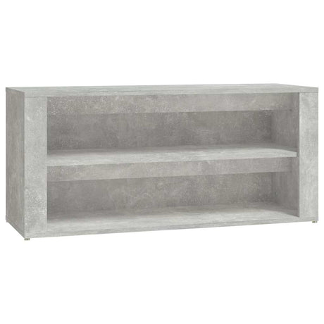 VIDAXL -Schuhregal 100x35x45 cm bearbeitete Holzbetonpreis