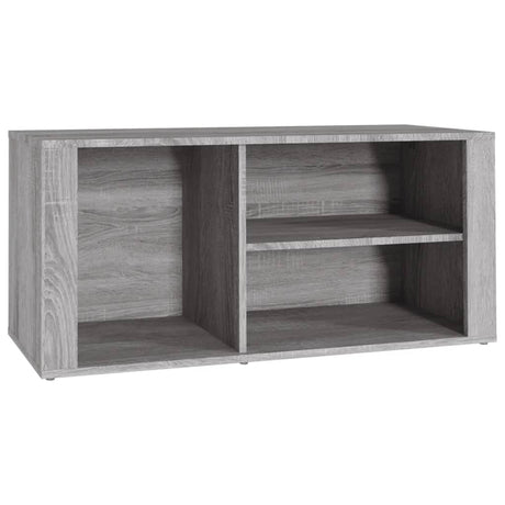 VIDAXL -Schuhschrank 100x35x45 cm propertiertes Holzgrau Sonoma