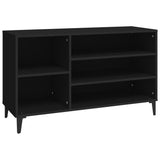 Vidaxl Schuhschrank 102x36x60 cm propertiertes Holzschwarz