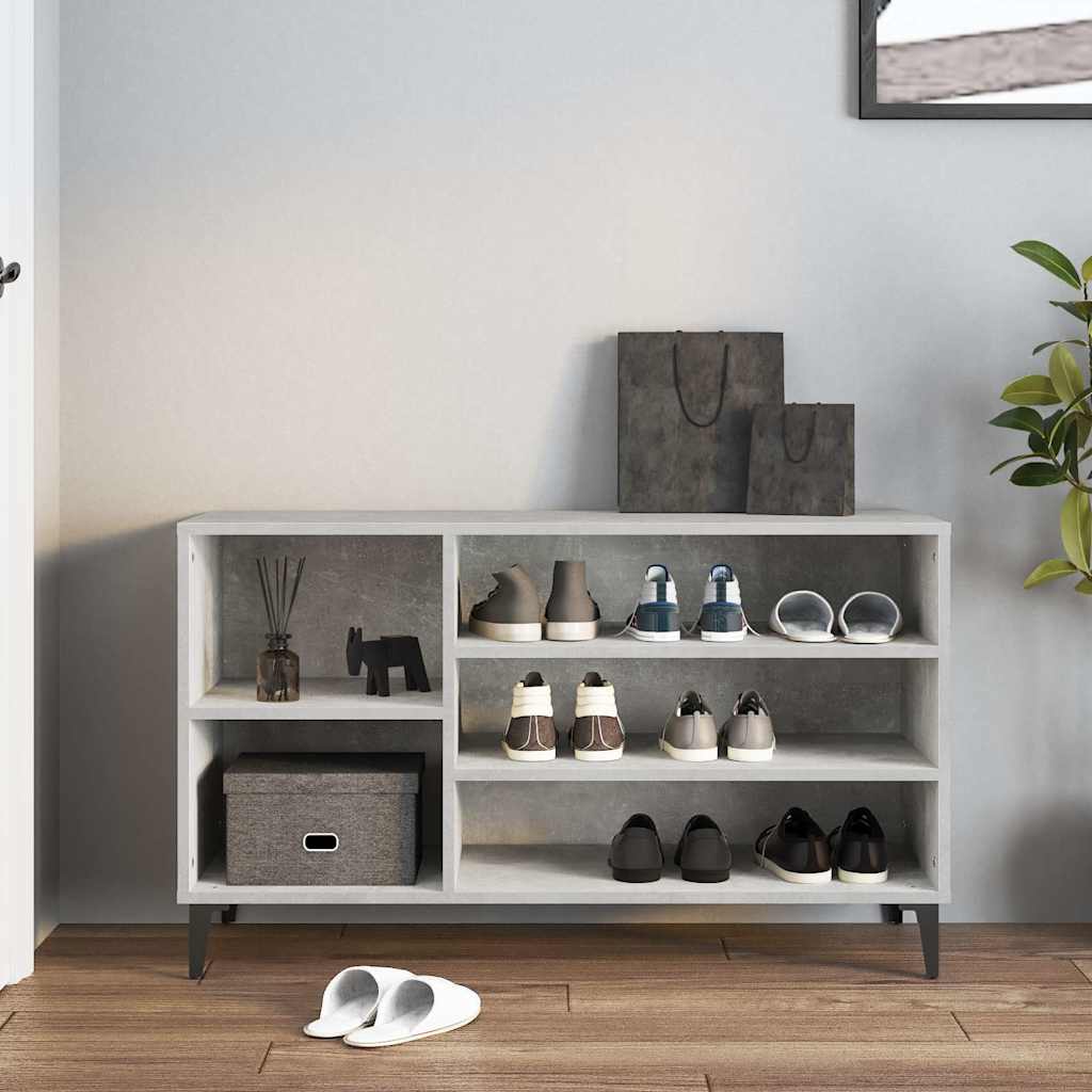 Vidaxl Schuhschrank 102x36x60 cm verarbeiteter Holzbetonpreis