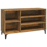 VIDAXL -Schuhschrank 102x36x60 cm propertiertes Holzgeräuchchen -Eiche gefärbt