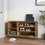 VIDAXL -Schuhschrank 102x36x60 cm propertiertes Holzgeräuchchen -Eiche gefärbt