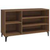 Vidaxl Schuhschrank 102x36x60 cm Eigenschaften Holzbraune Eiche Farbe