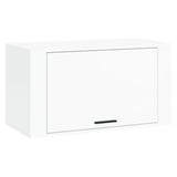 Vidaxl Schuhschrank Wand -montiert 70x35x38 cm verarbeitetes Holz weiß