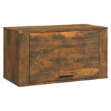 Vidaxl Wandschuhschrank 70x35x38 cm Solid Pine Räuchereiche