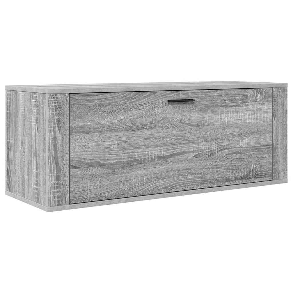 Vidaxx Wand-Schuhschrank 100 x 35 x 38 cm, lackiert in Sonoma-Holz