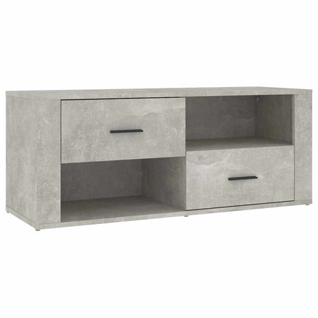 Vidaxl tv-meubel 100x35x40 cm bewerkt hout betongrijs