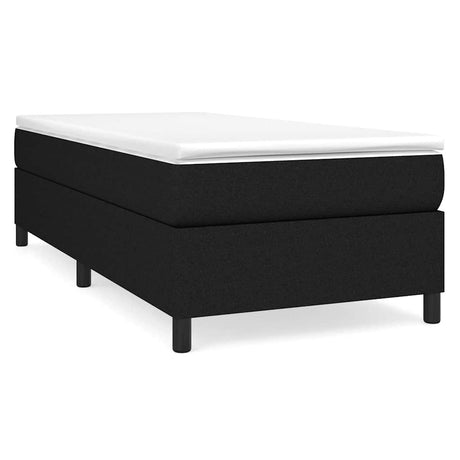 Vidaxl boxspring bed 90x190 cm stof zwart