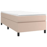 Vidaxl boxspring bed kunstleer cappuccinokleurig 80x200 cm