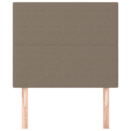 Vidaxl hoofdbord taupe 80x5x118 128 cm stof