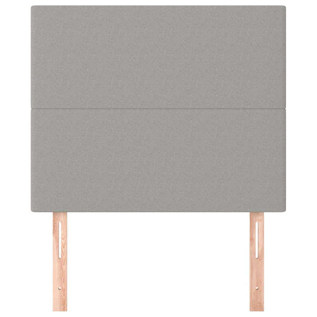 Vidaxl hoofdbord lichtgrijs 100x5x118 128 cm stof