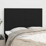 Vidaxl hoofdbord zwart 144x5x118 128 cm stof