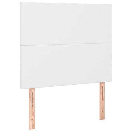Vidaxl hoofdbord wit 80x5x118 128 cm kunstleer