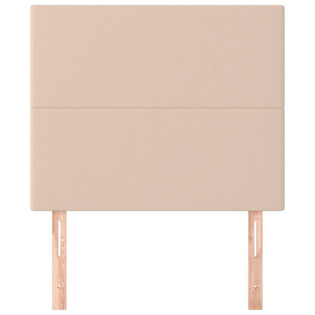 Vidaxl hoofdbord cappuccino 80x5x118 128 cm kunstleer