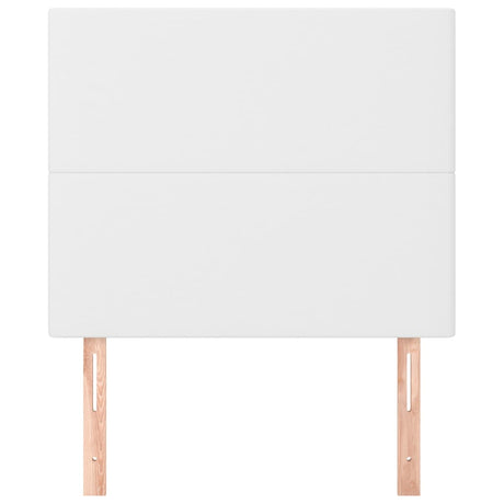 Vidaxl hoofdbord wit 90x5x118 128 cm kunstleer