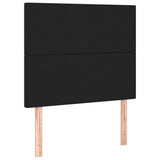 Vidaxl hoofdbord zwart 100x5x118 128 cm kunstleer