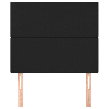 Vidaxl hoofdbord zwart 100x5x118 128 cm kunstleer