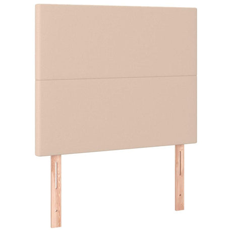 Vidaxl hoofdbord cappuccino 100x5x118 128 cm kunstleer