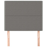 Vidaxl hoofdbord donkergrijs 100x5x118 128 cm stof