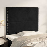 Vidaxl hoofdbord zwart 100x5x118 128 cm fluweel