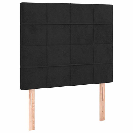 Vidaxl hoofdbord zwart 100x5x118 128 cm fluweel