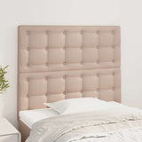 Vidaxl hoofdbord cappuccino 100x5x118 128 cm kunstleer