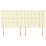 Vidaxl hoofdbord crème 180x5x118 128 cm kunstleer