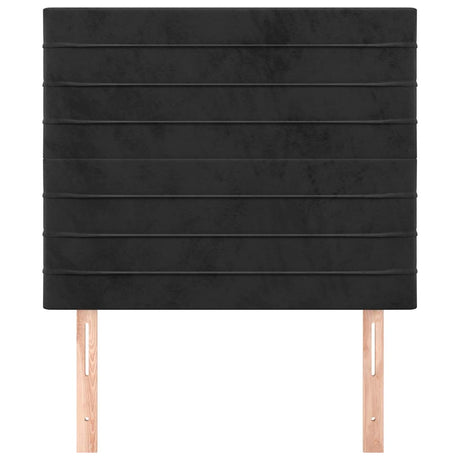 Vidaxl hoofdbord zwart 80x5x118 128 cm fluweel