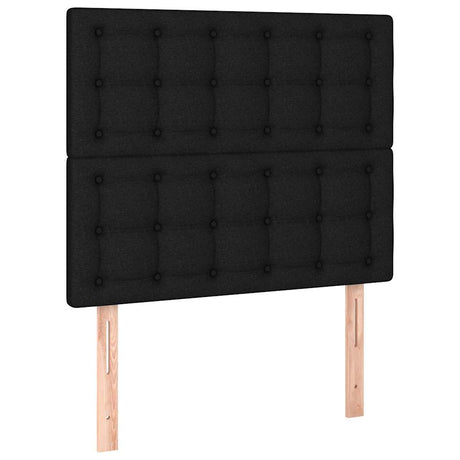 Vidaxl hoofdbord zwart 90x5x118 128 cm stof