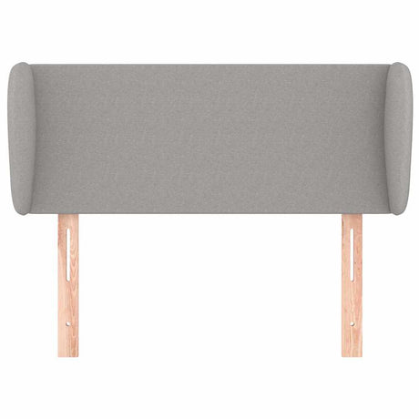 Vidaxl hoofdbord met randen 103x23x78 88 cm stof lichtgrijs