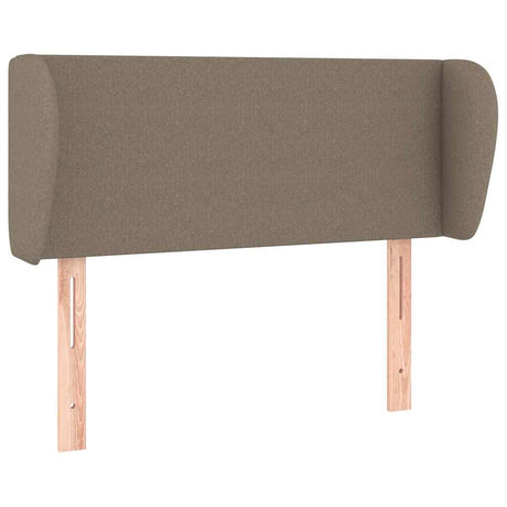 Vidaxl hoofdbord met randen 103x23x78 88 cm stof taupe