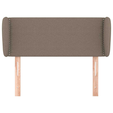 Vidaxl hoofdbord met randen 93x23x78 88 cm stof taupe