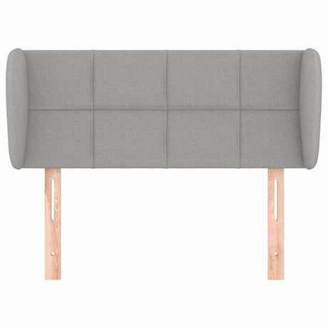 Vidaxl hoofdbord met randen 93x23x78 88 cm stof lichtgrijs
