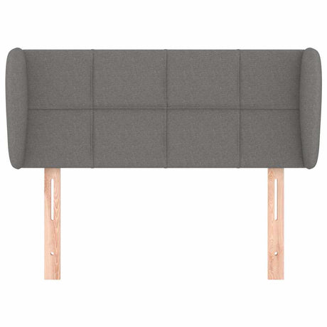 Vidaxl hoofdbord met randen 93x23x78 88 cm stof donkergrijs